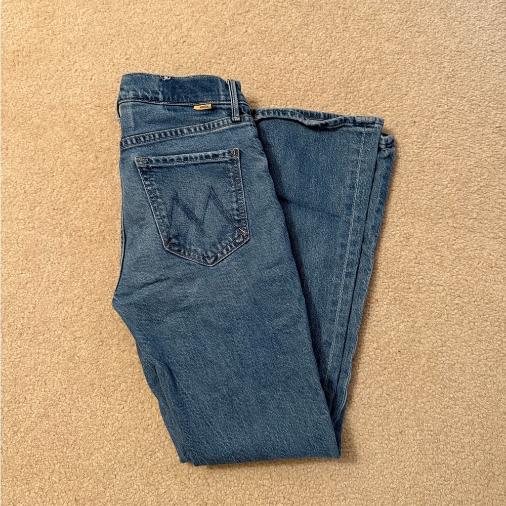 MOTHER The Outsider Flood Field Trip Jeans